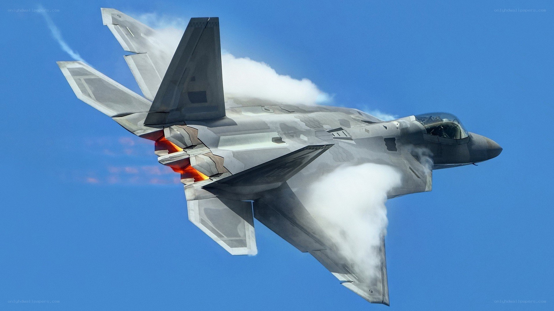 F-22 Raptor in flight