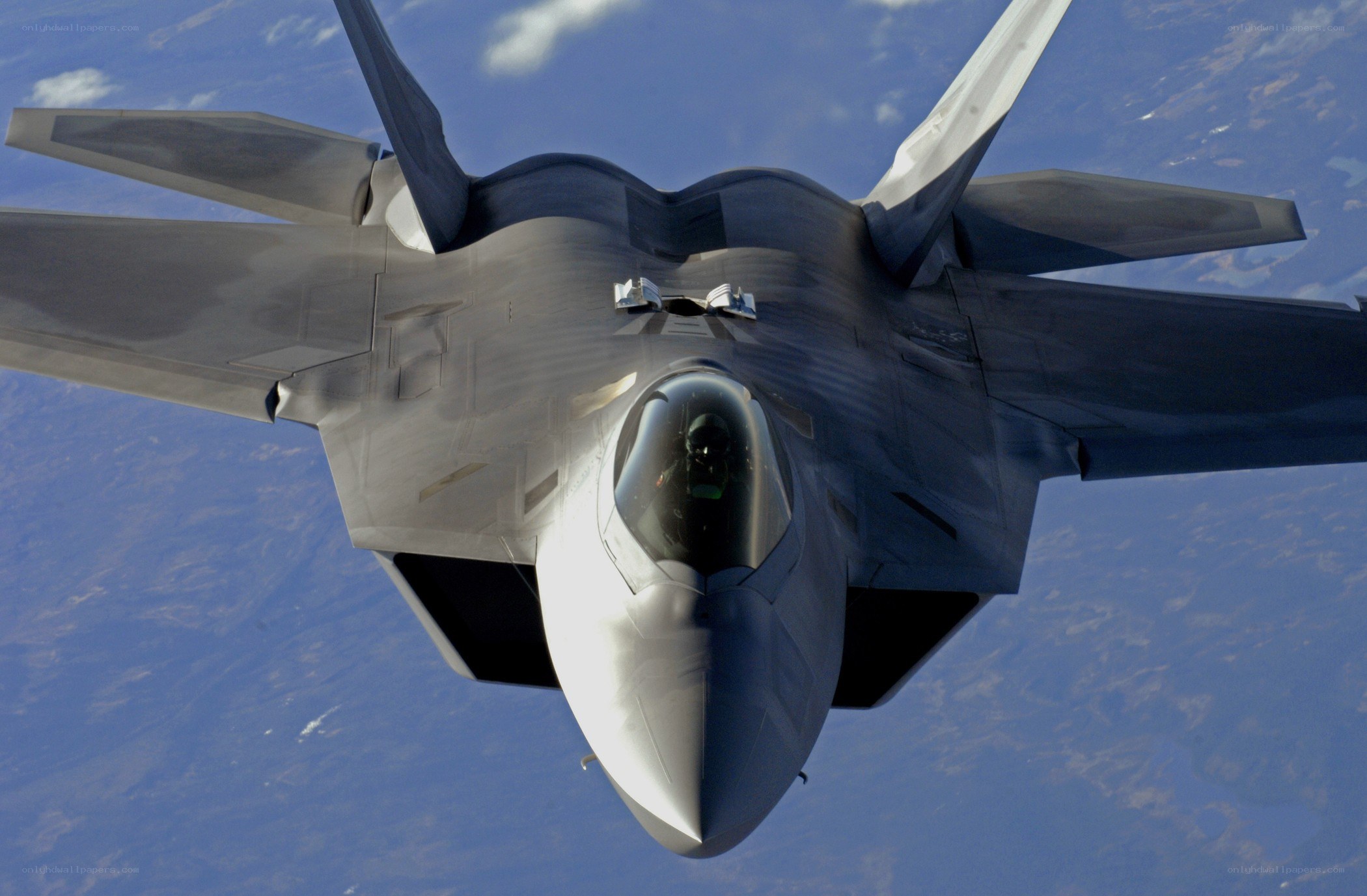 F-22 Raptor in flight