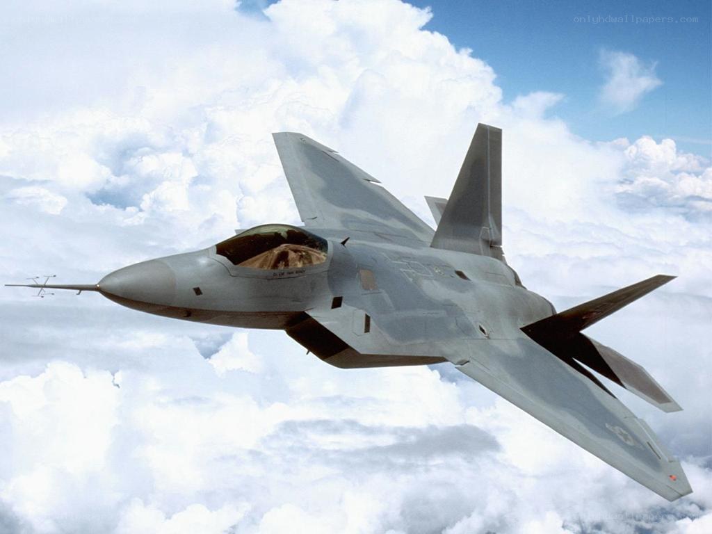 F-22 Raptor in flight