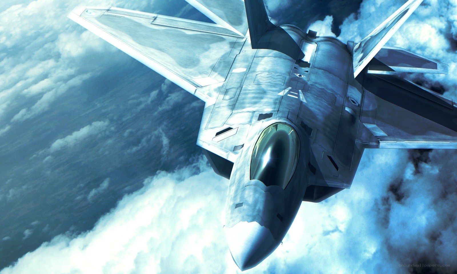 F-22 Raptor in flight