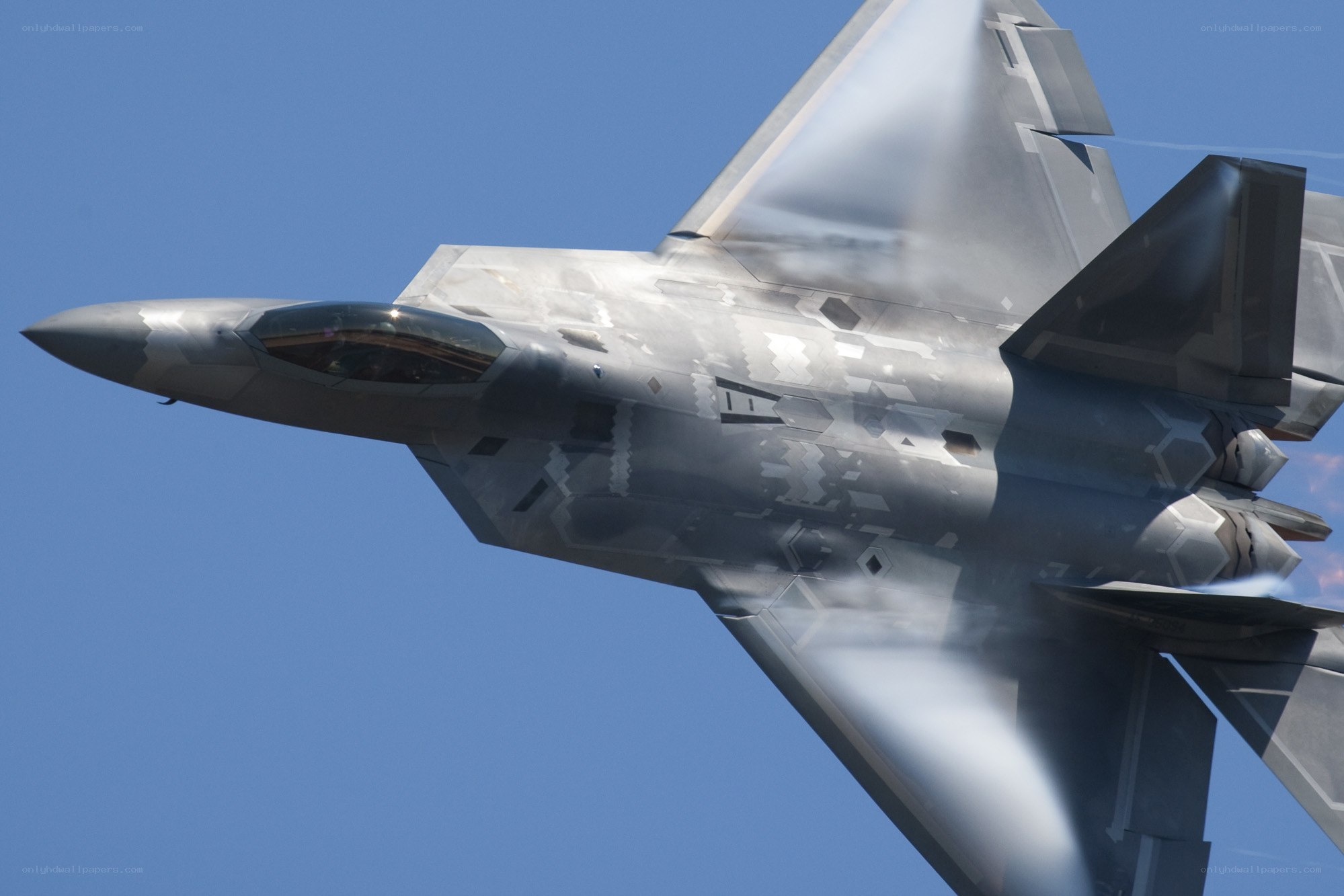F-22 Raptor in flight