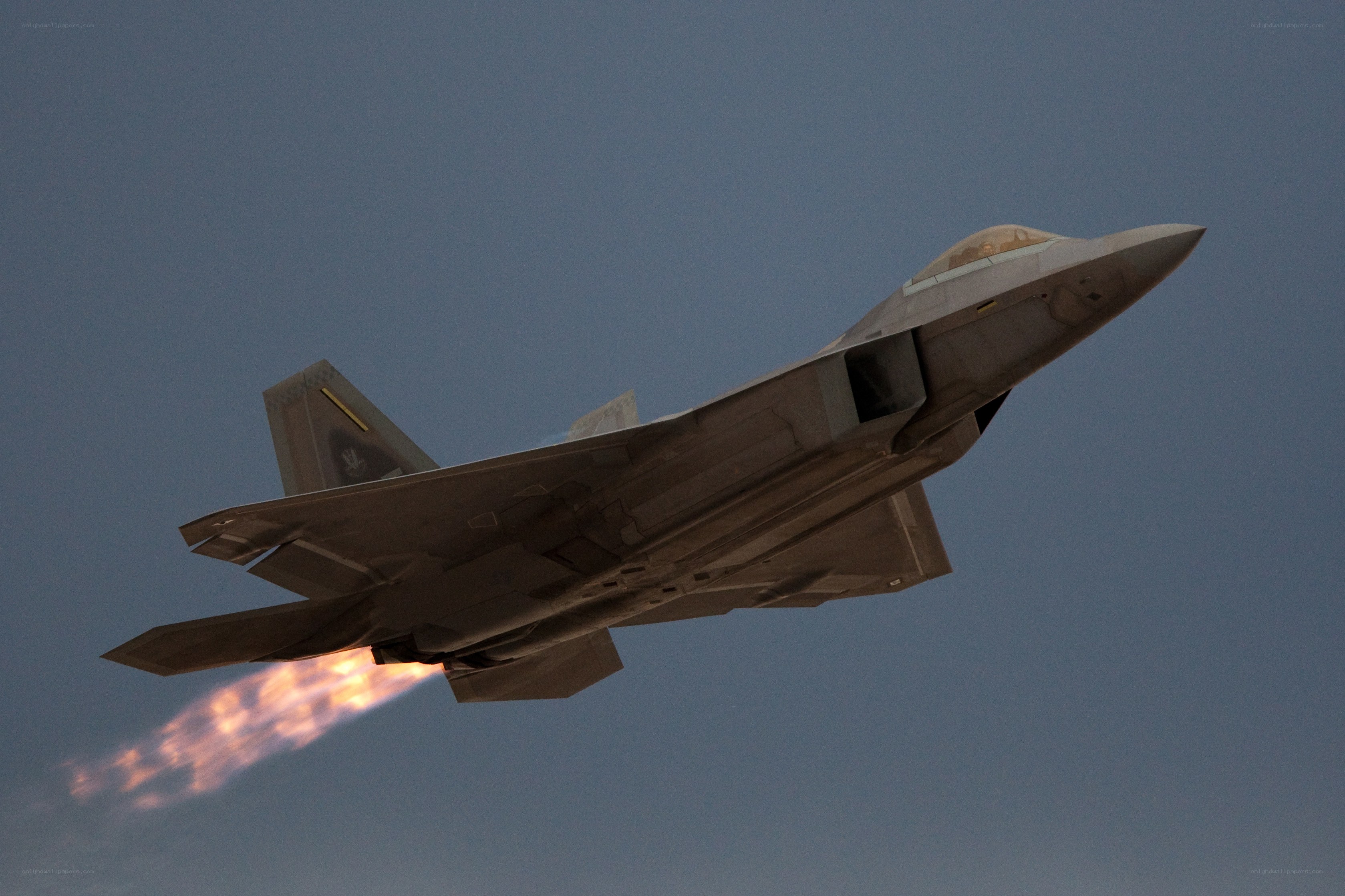 F-22 Raptor in flight