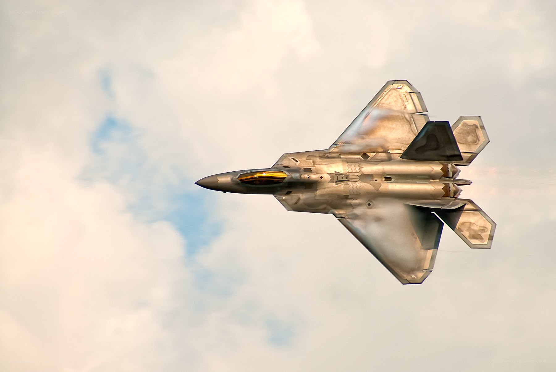 F-22 Raptor in flight
