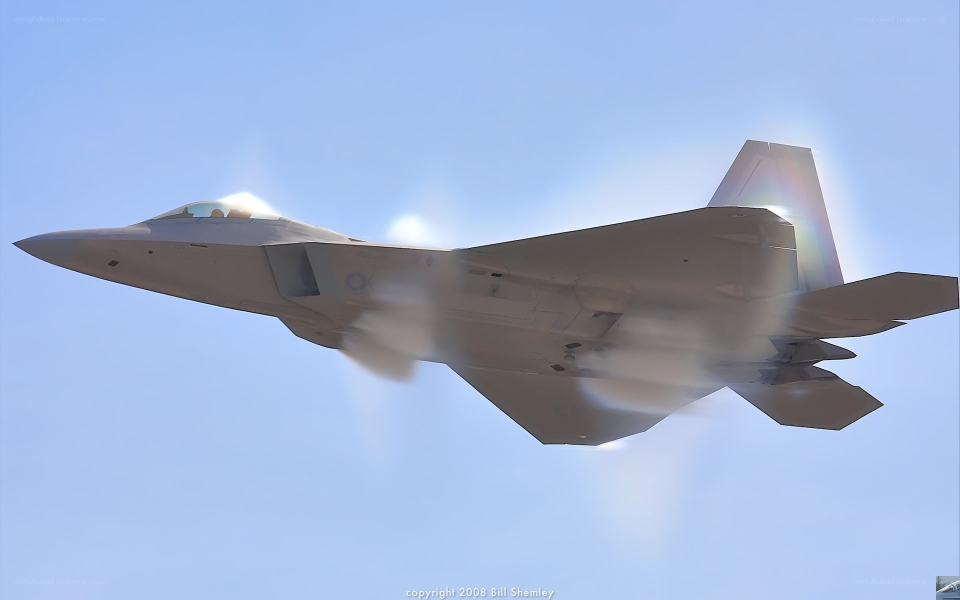 F-22 Raptor in flight