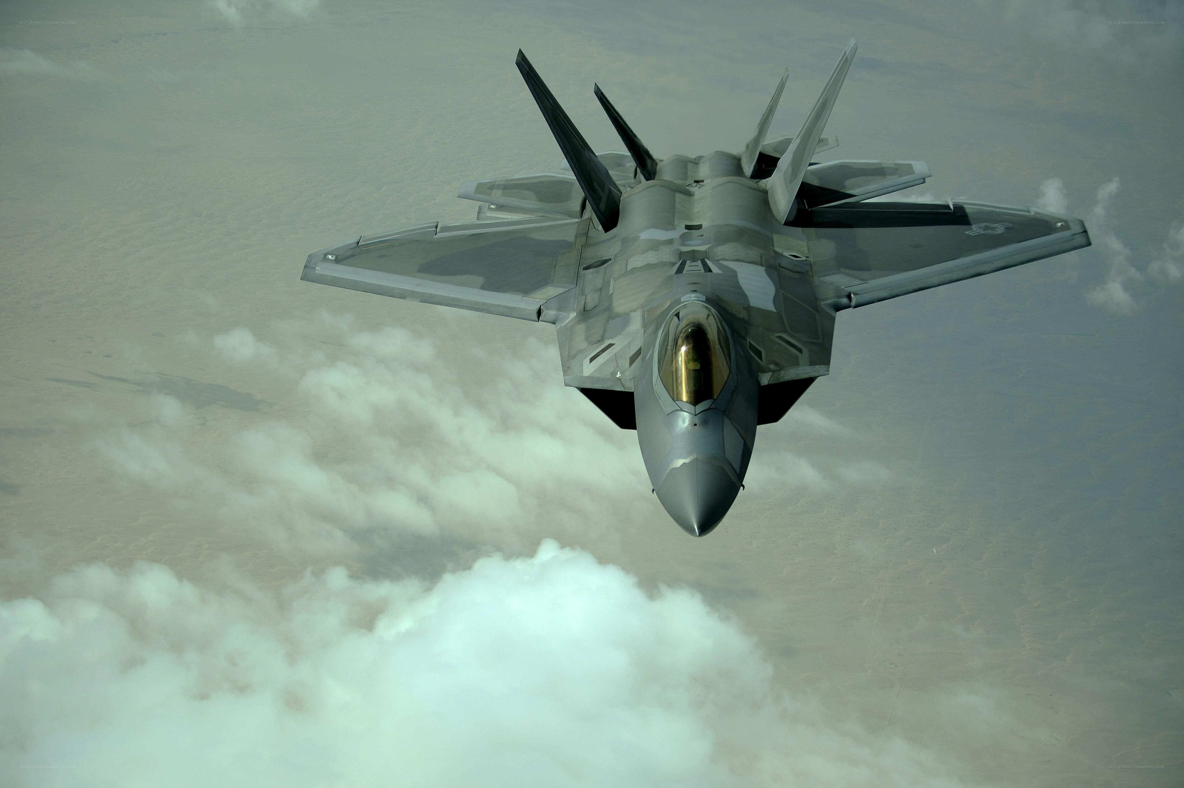 F-22 Raptor in flight