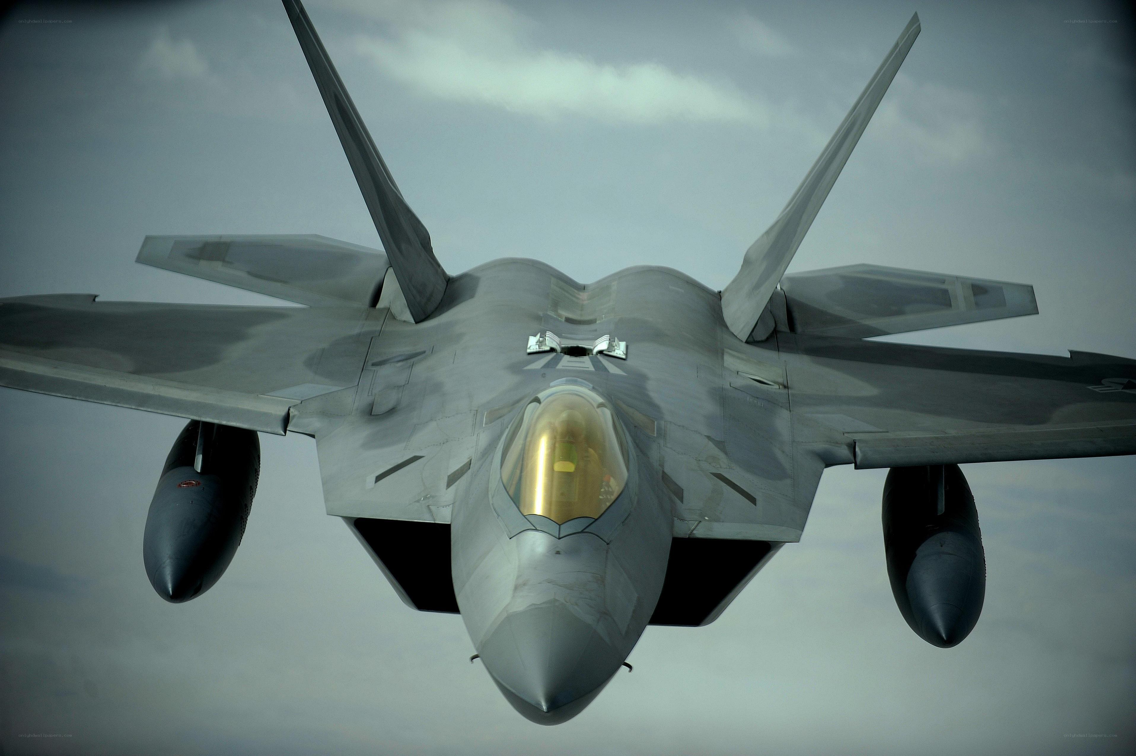 F-22 Raptor in flight