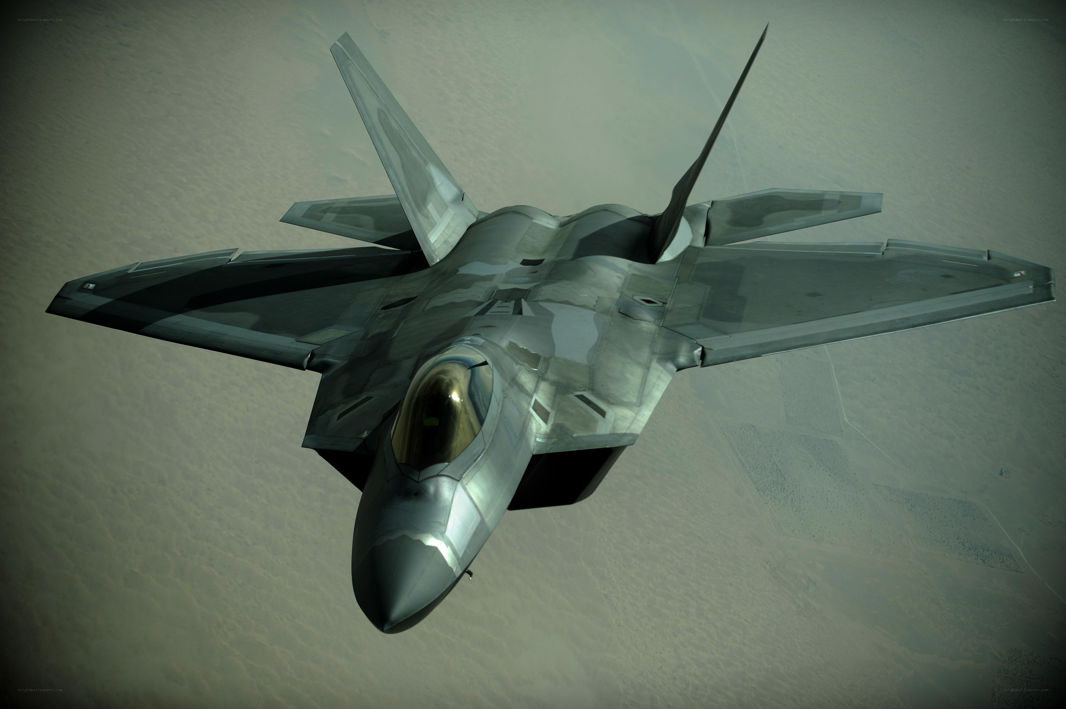 F-22 Raptor in flight