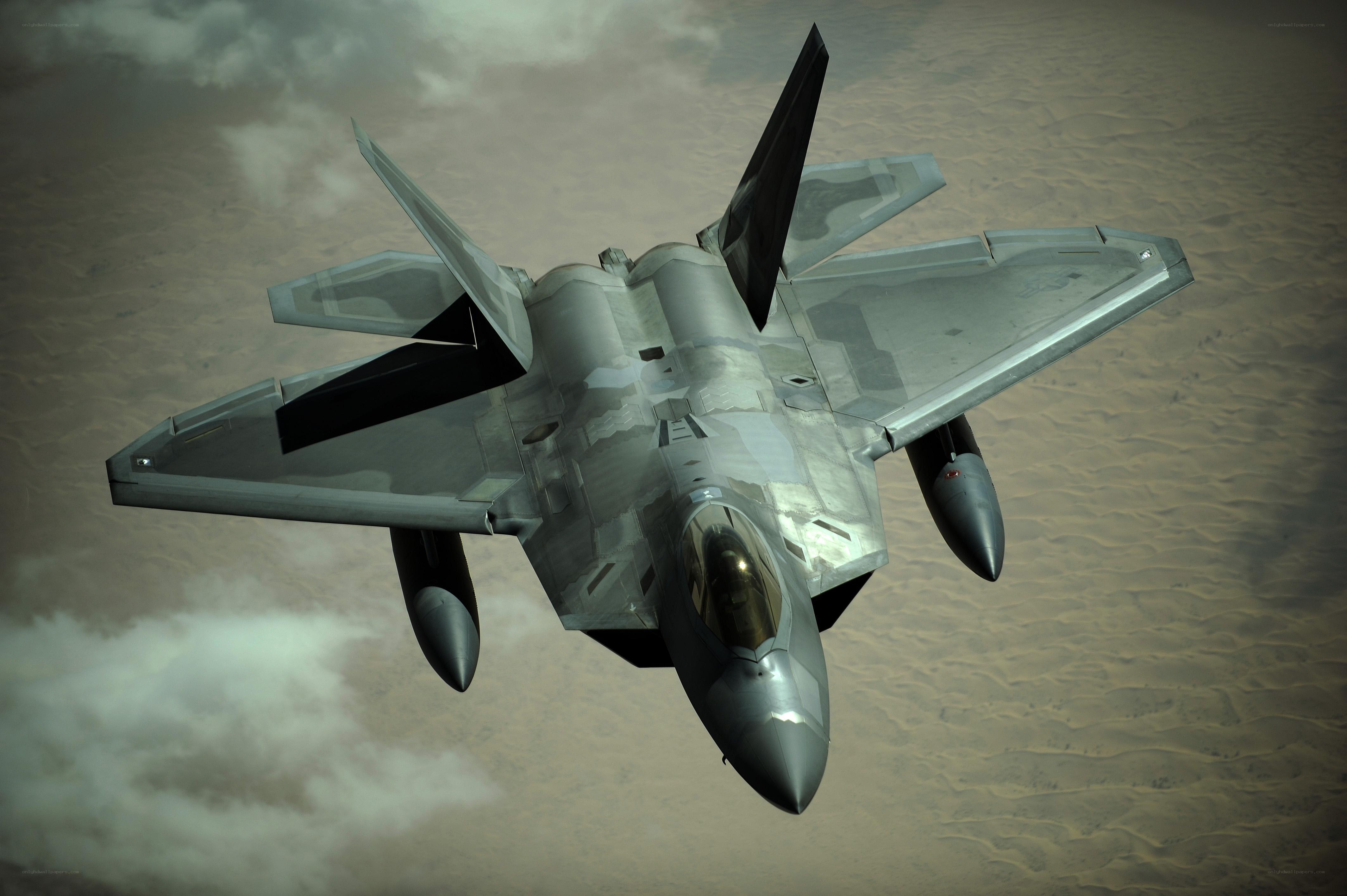 F-22 Raptor in flight