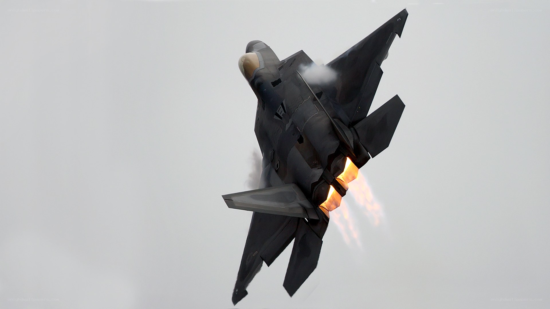 F-22 Raptor in flight