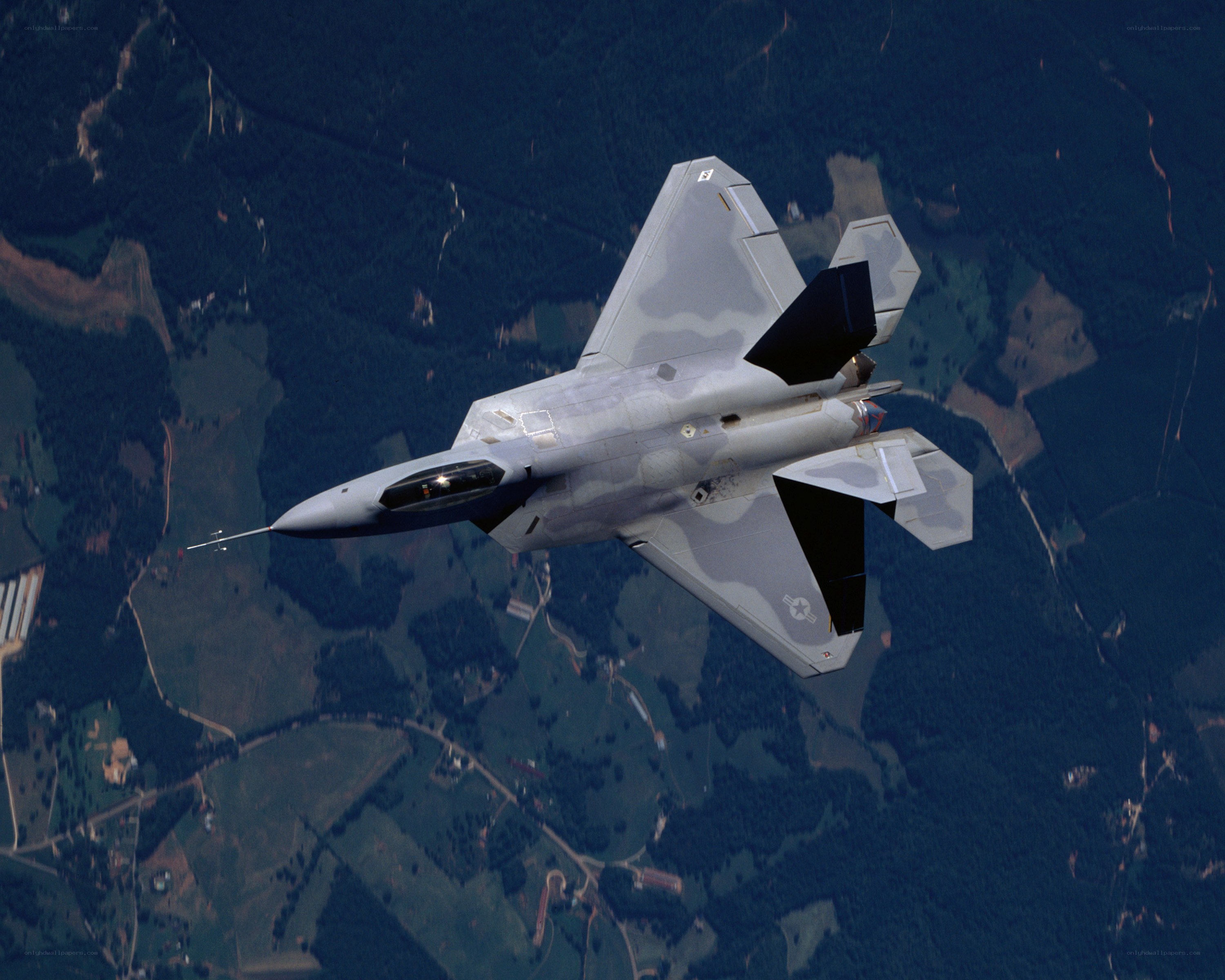 F-22 Raptor in flight