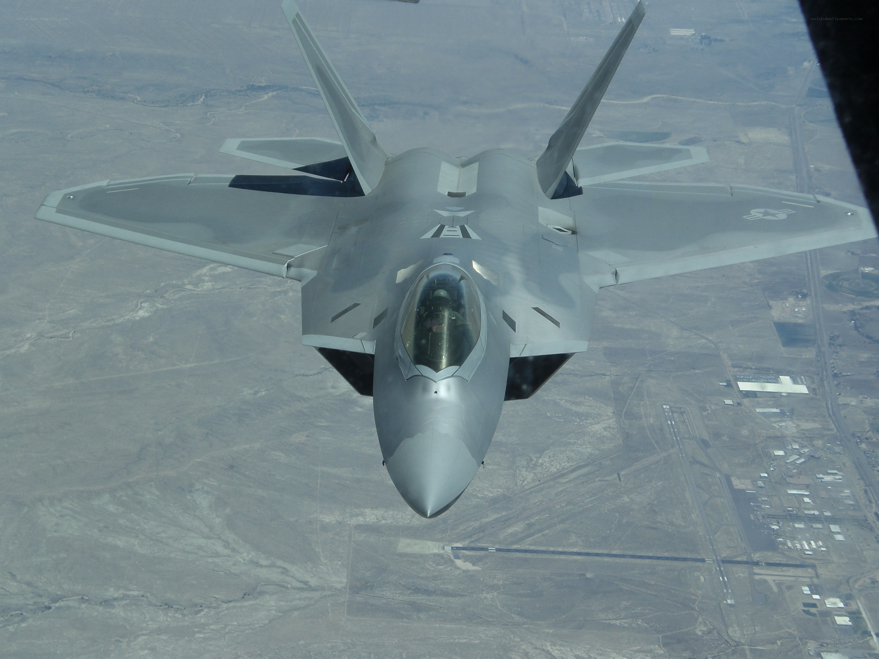 F-22 Raptor in flight