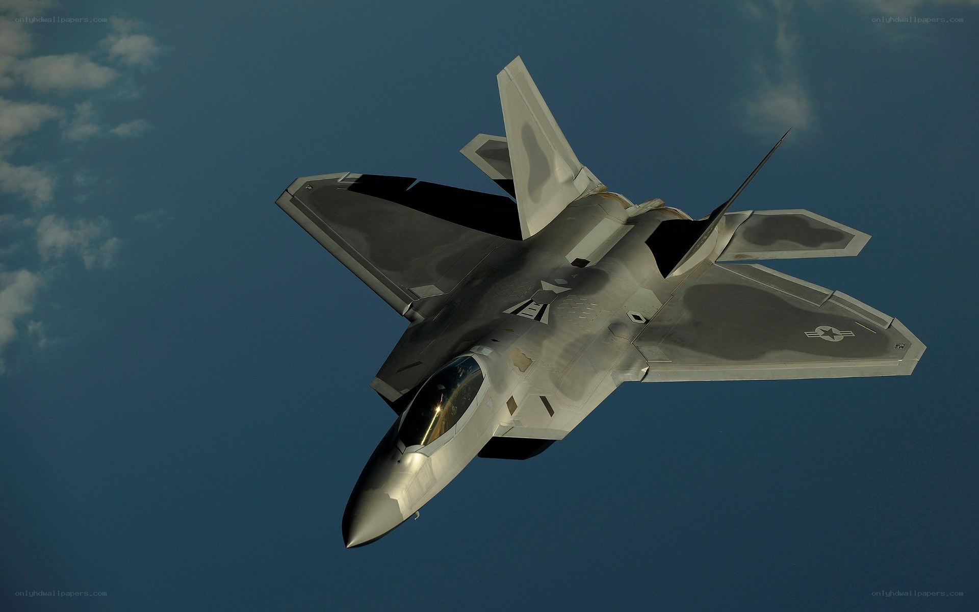 F-22 Raptor in flight
