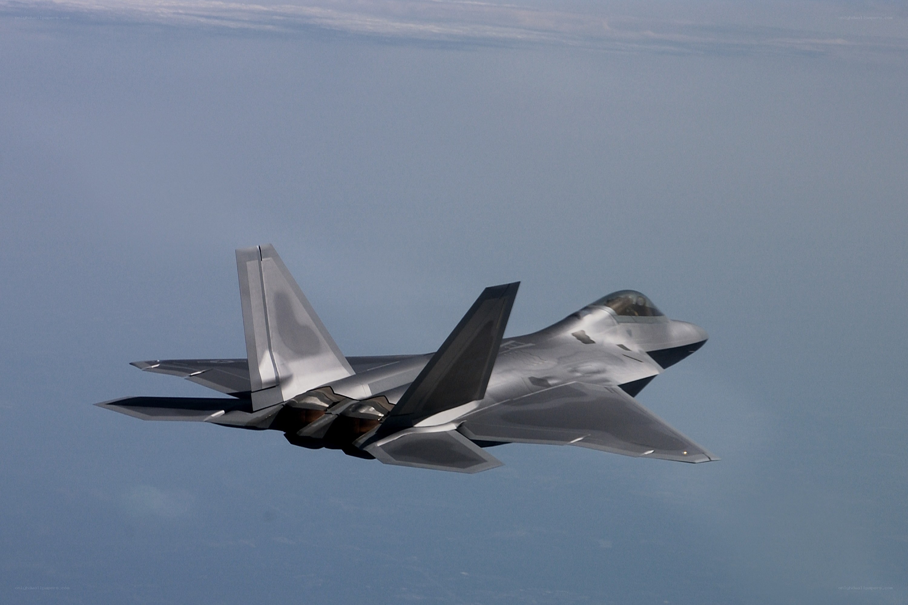 F-22 Raptor in flight