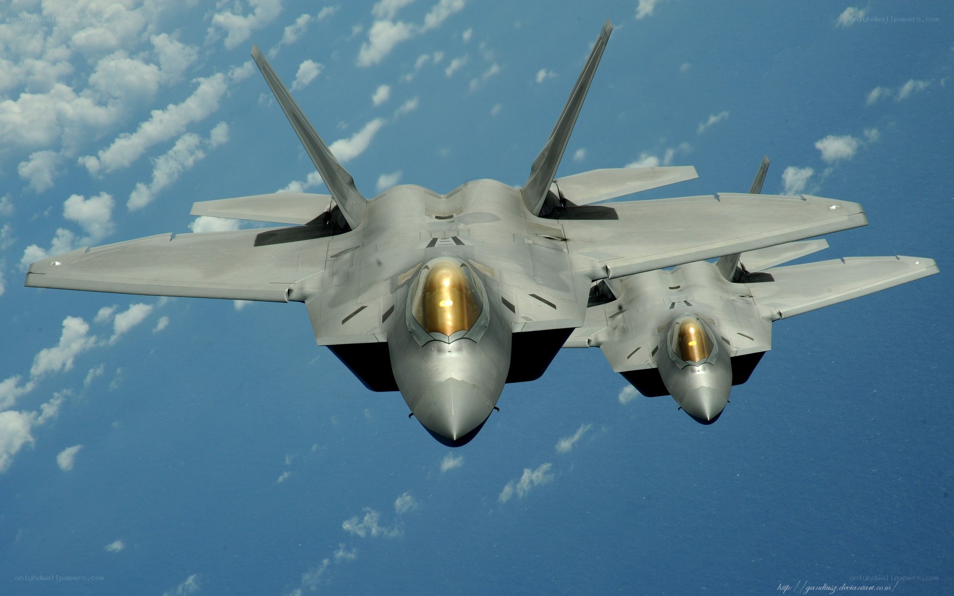 F-22 Raptor in flight