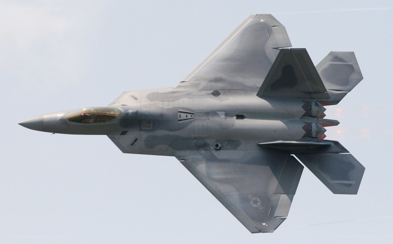 F-22 Raptor in flight