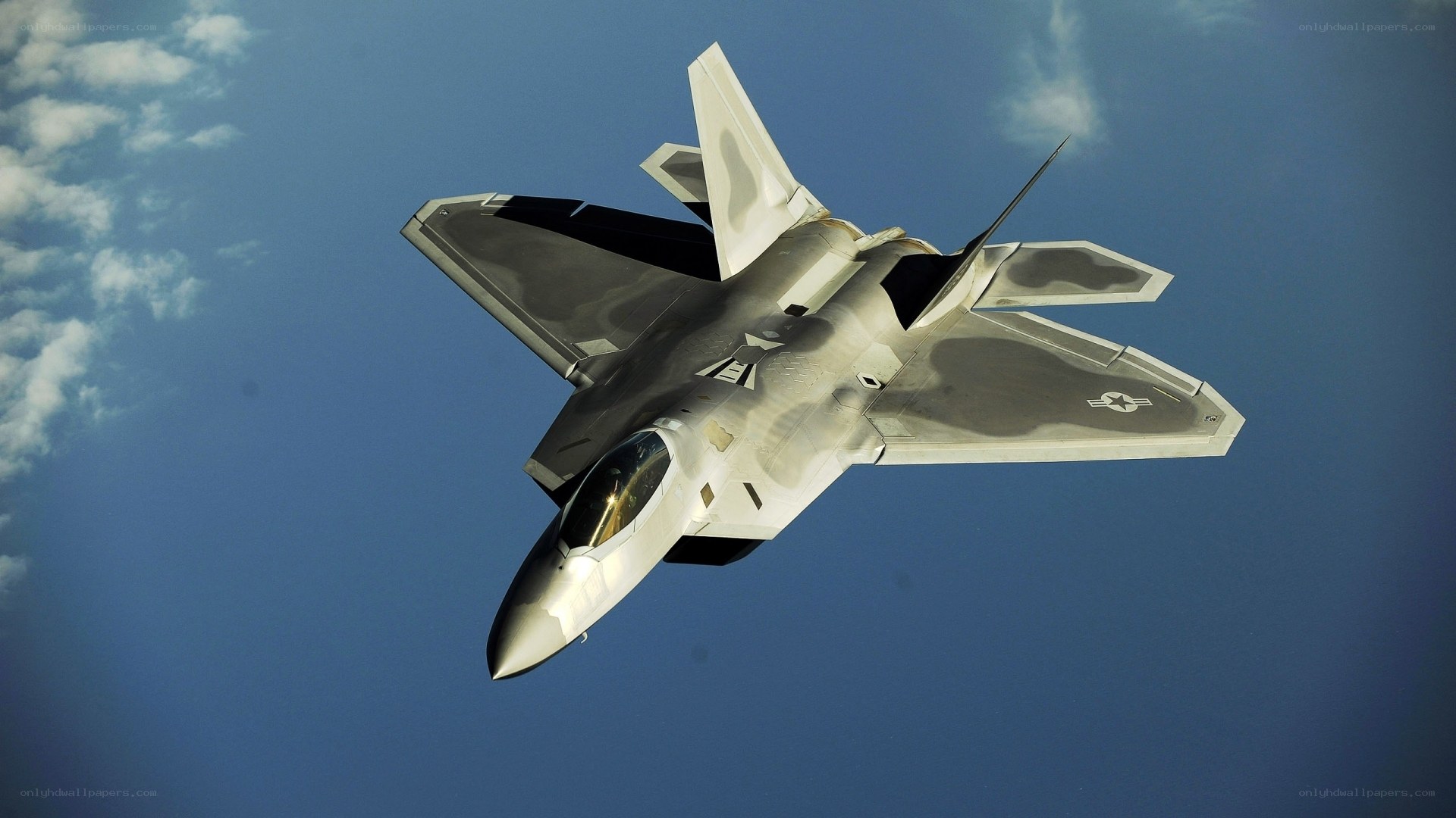 F-22 Raptor in flight