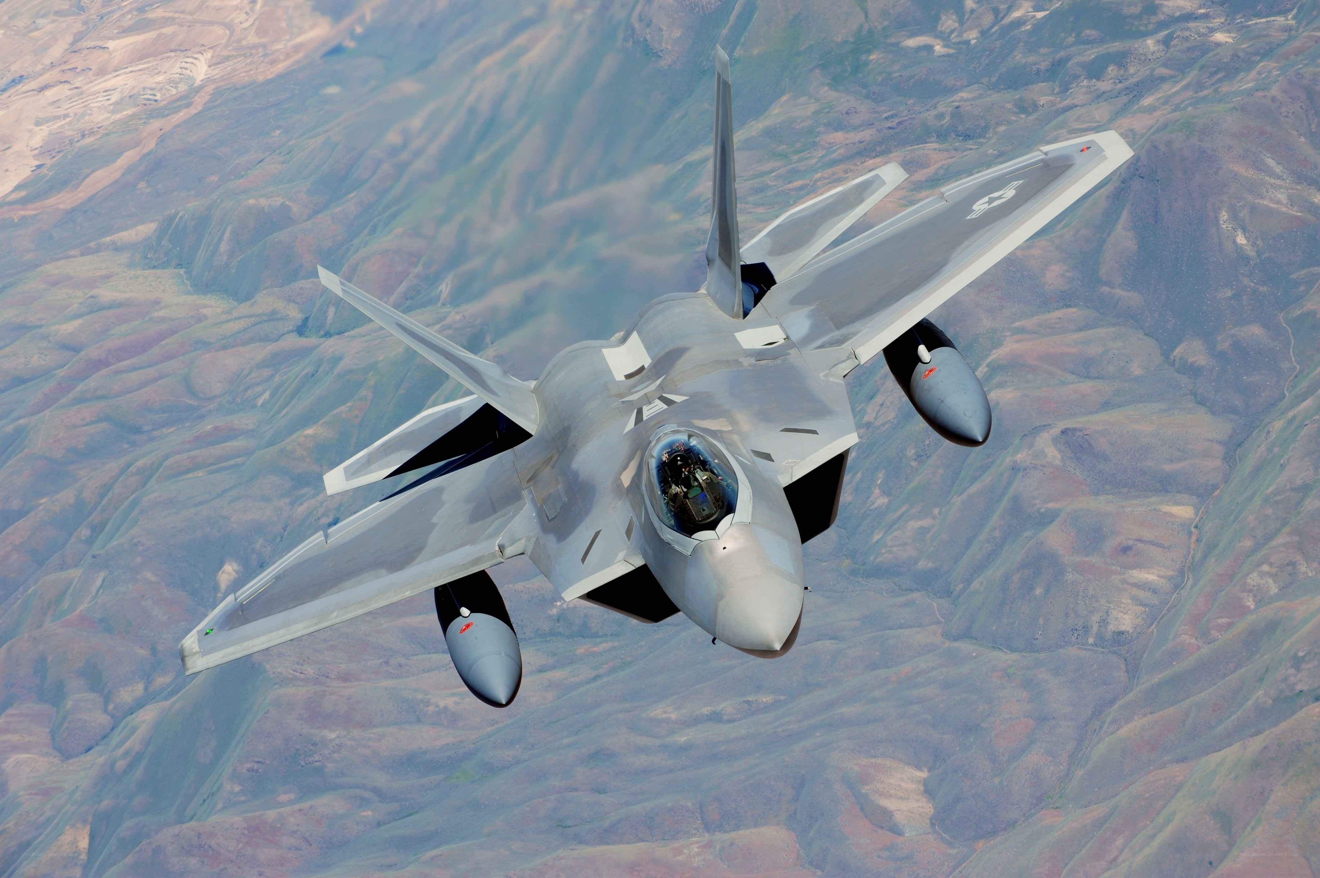 F-22 Raptor in flight