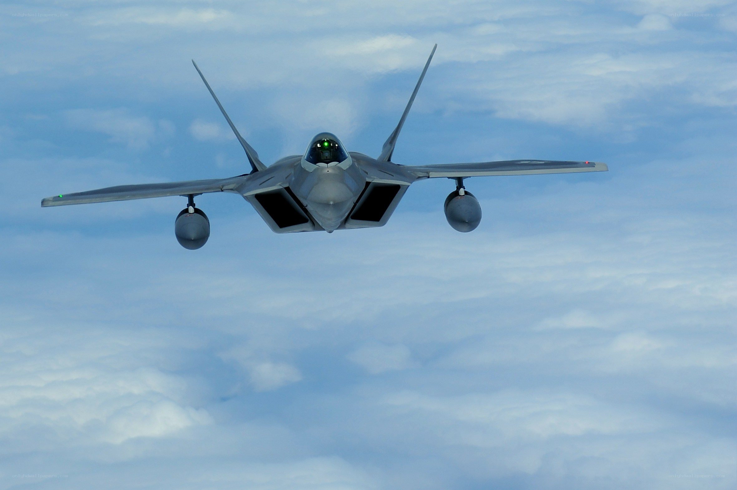 F-22 Raptor in flight