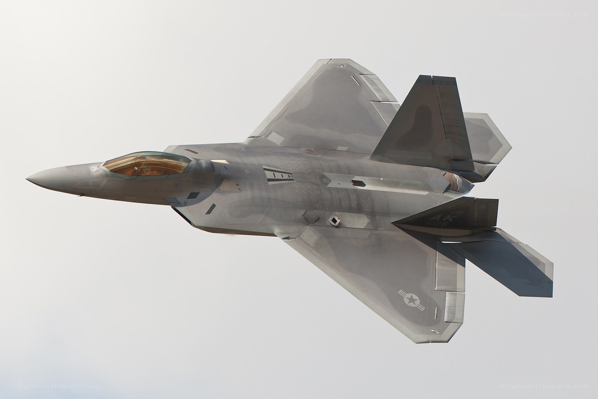 F-22 Raptor in flight