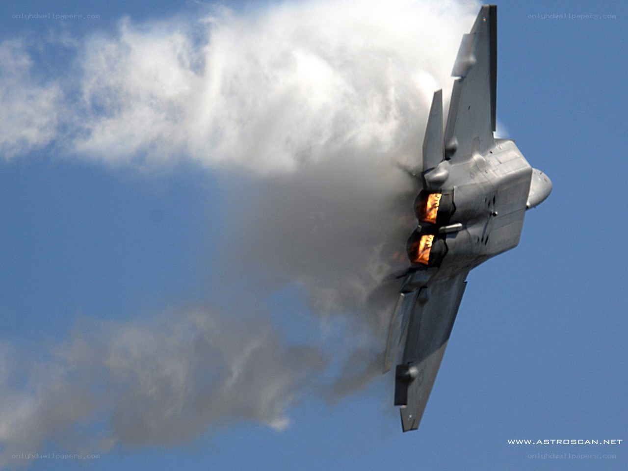 F-22 Raptor in flight