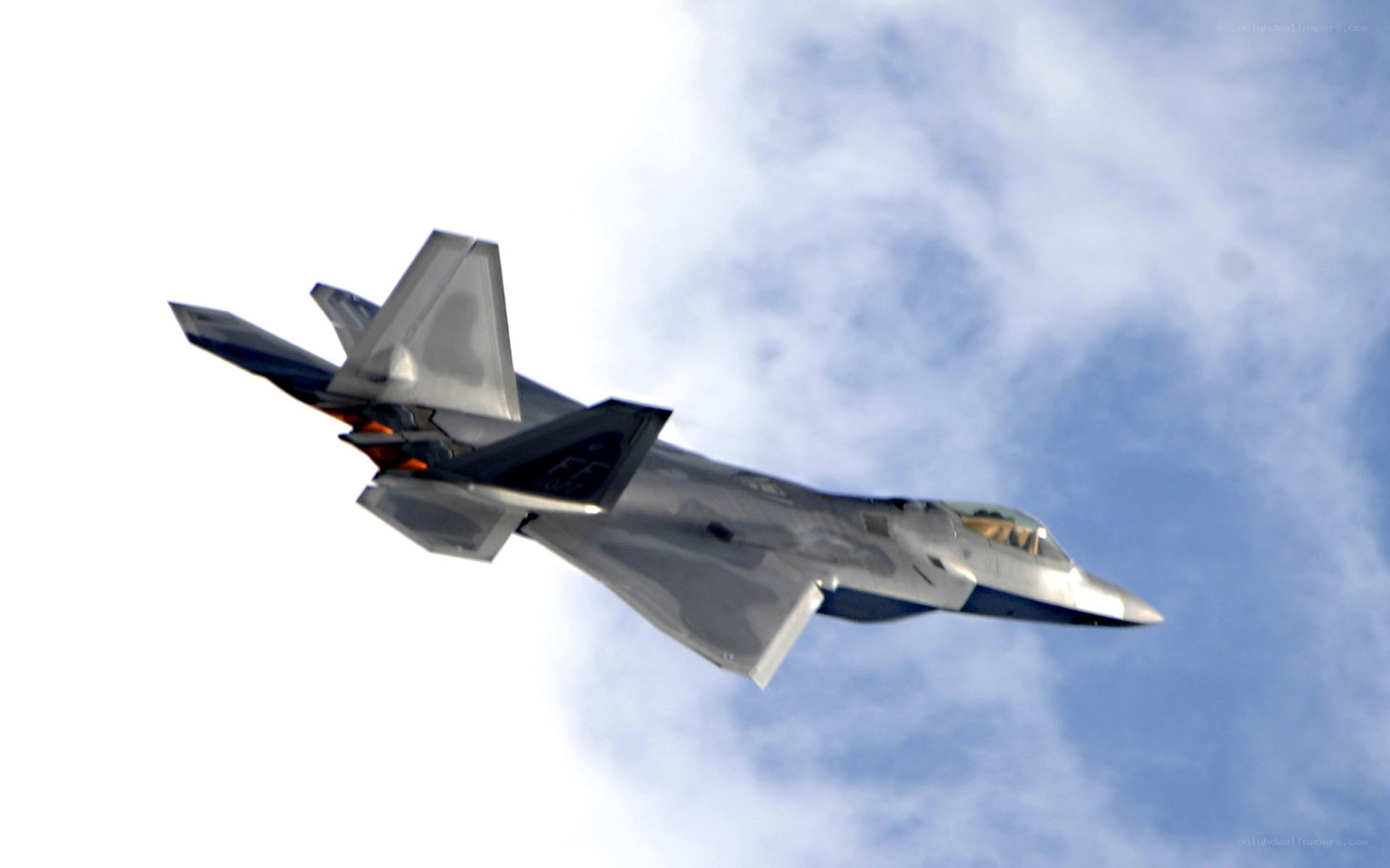 F-22 Raptor in flight
