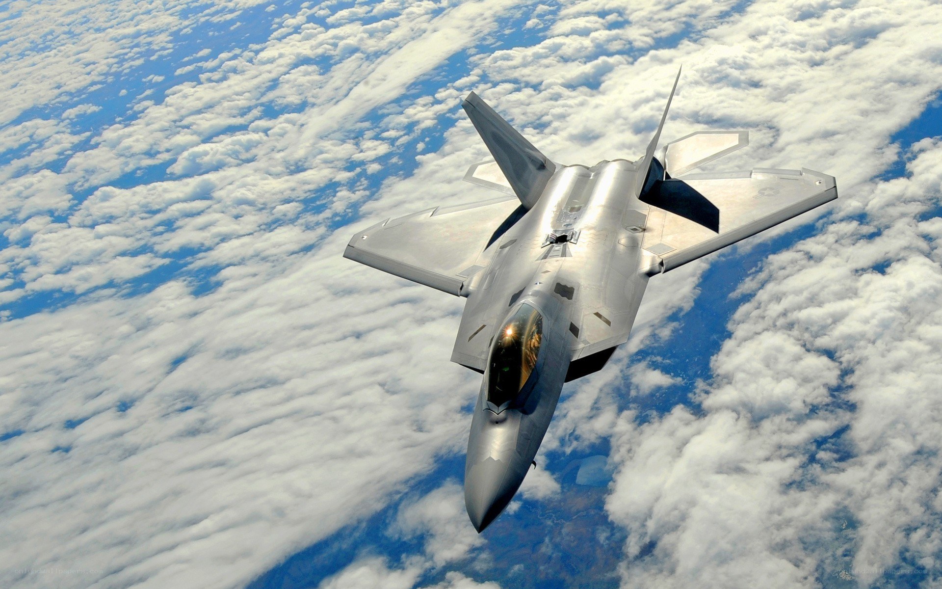 F-22 Raptor in flight