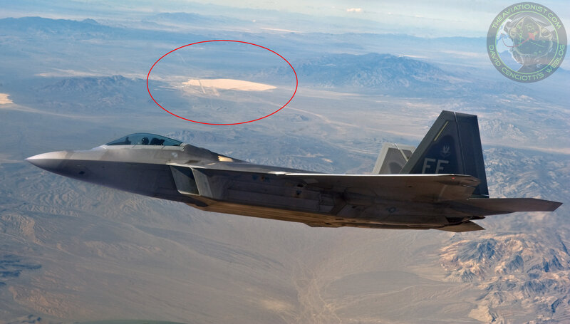 F-22 Raptor Jet — Gray, Aerial