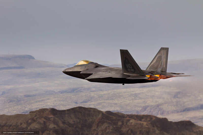 F-22 Raptor Jet — Gray, Dramatic, Sunset