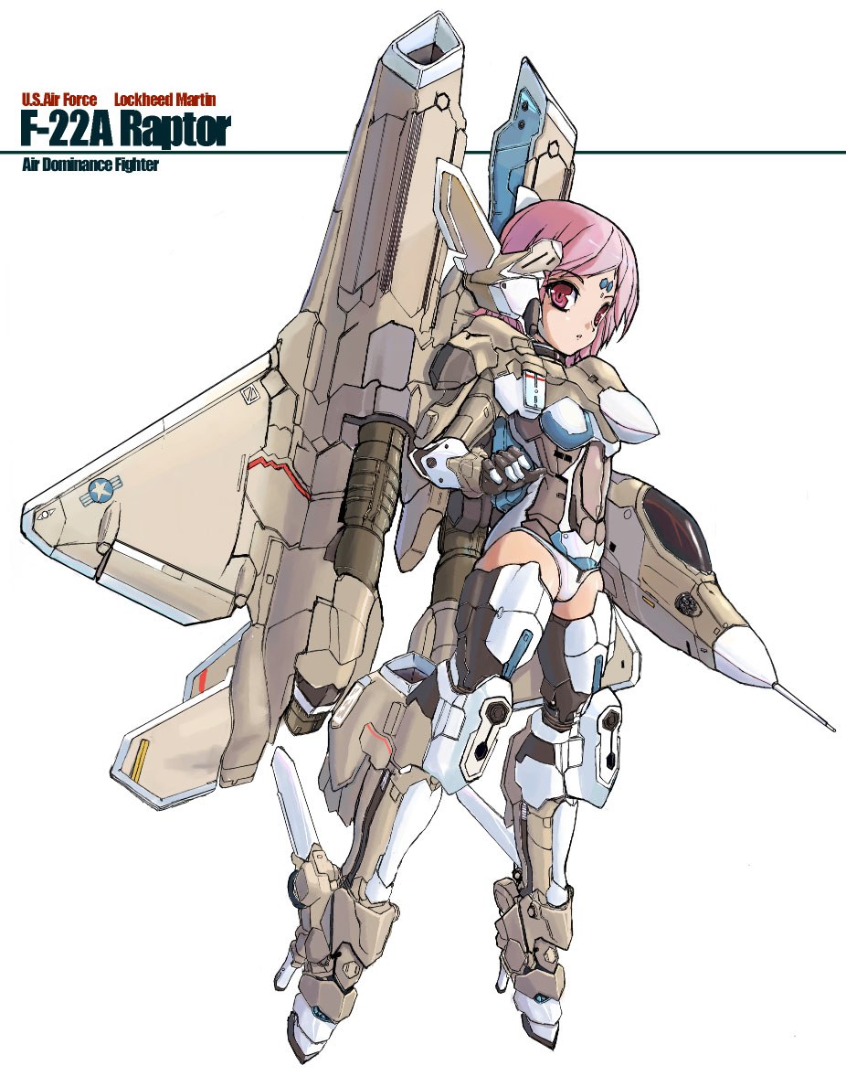 F-22A Raptor mecha girl