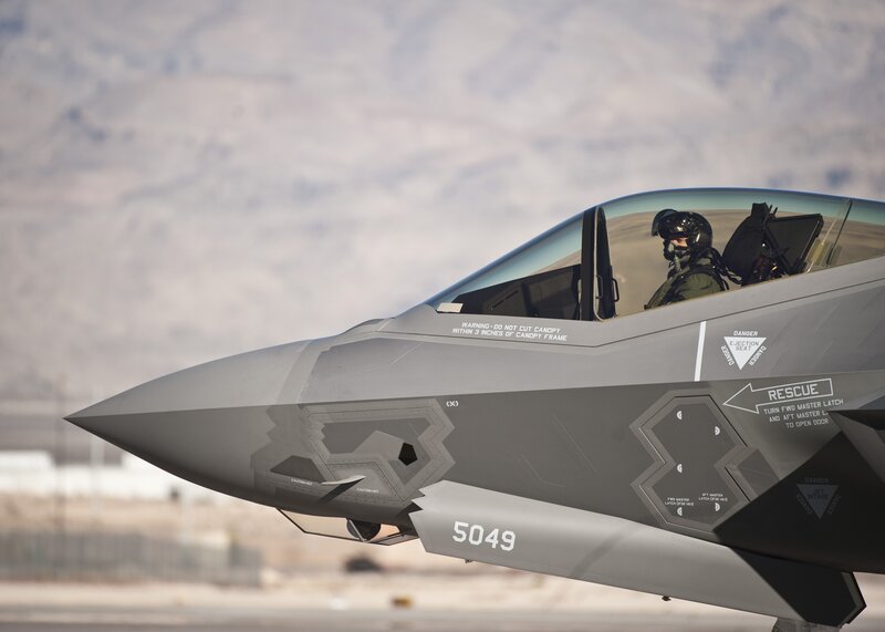 F-35 Fighter Jet Cockpit