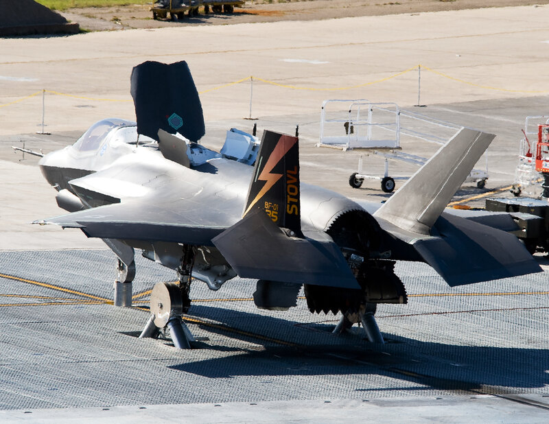 F-35 Fighter Jet — Gray, Neutral, Afternoon, Photograph, Aircraft