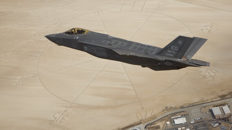 F-35 Fighter Jet — Gray, Neutral, Afternoon