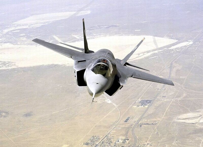F-35 Fighter Jet — Gray