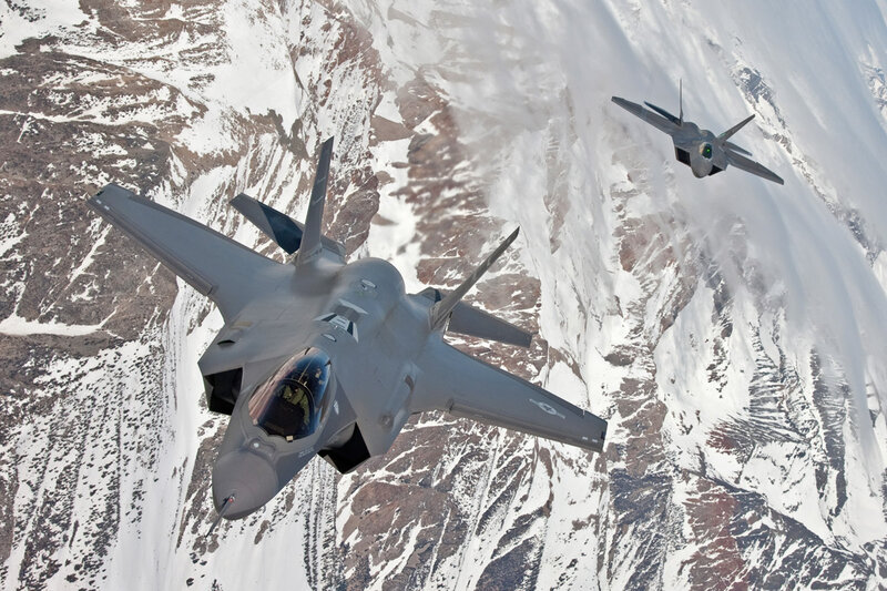 F-35 Fighter Jets — Gray