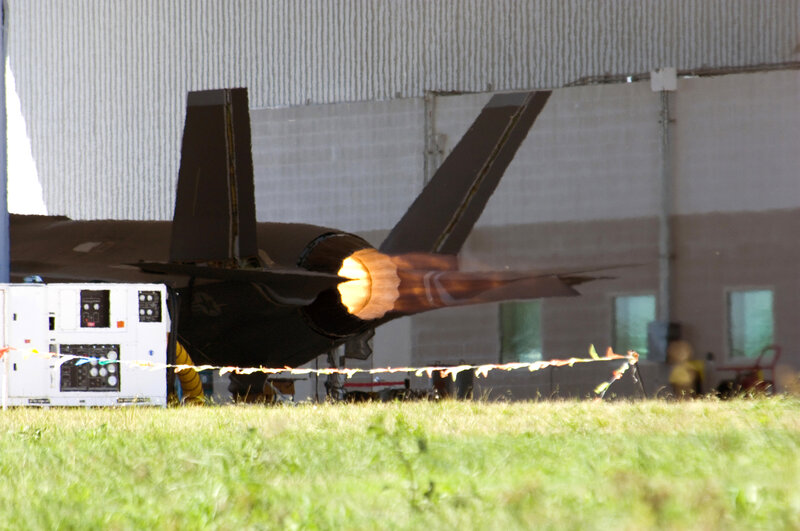 F-35 jet engine test