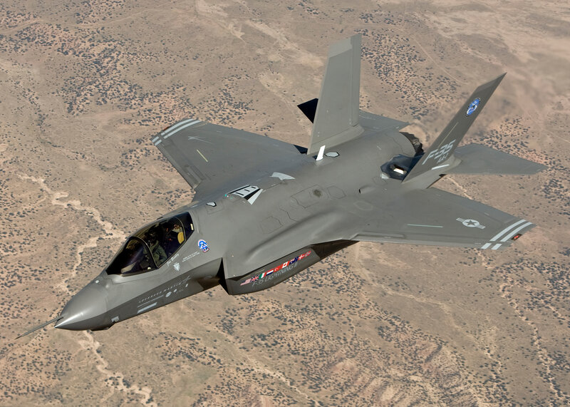 F-35 Lightning II in flight