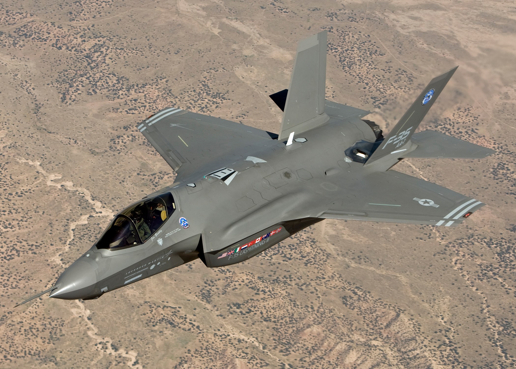 F-35 Lightning II in flight