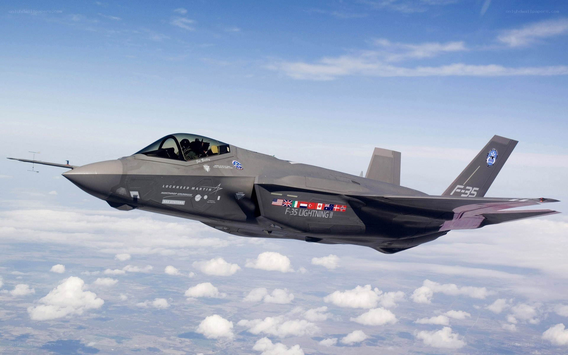 F-35 Lightning II in flight