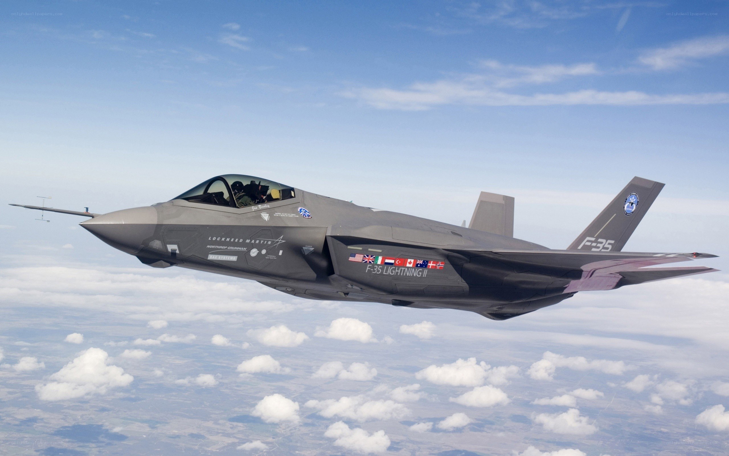F-35 Lightning II in flight