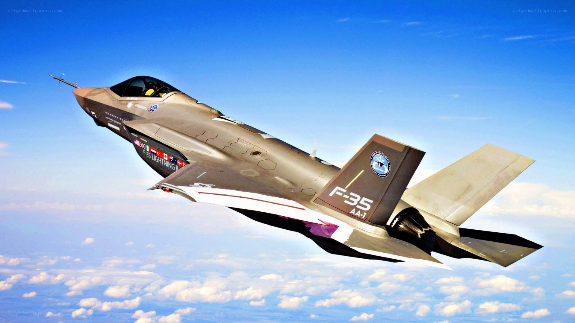 F-35 Lightning II in flight
