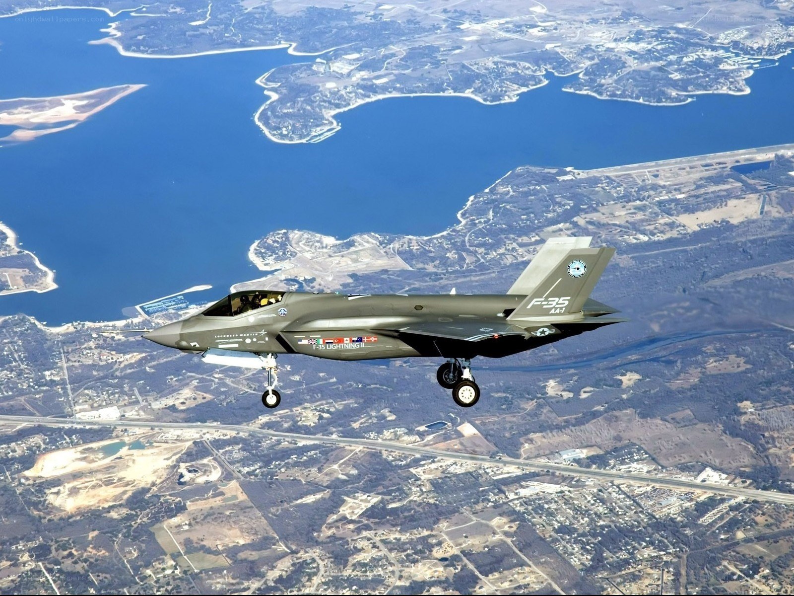 F-35 Lightning II in flight