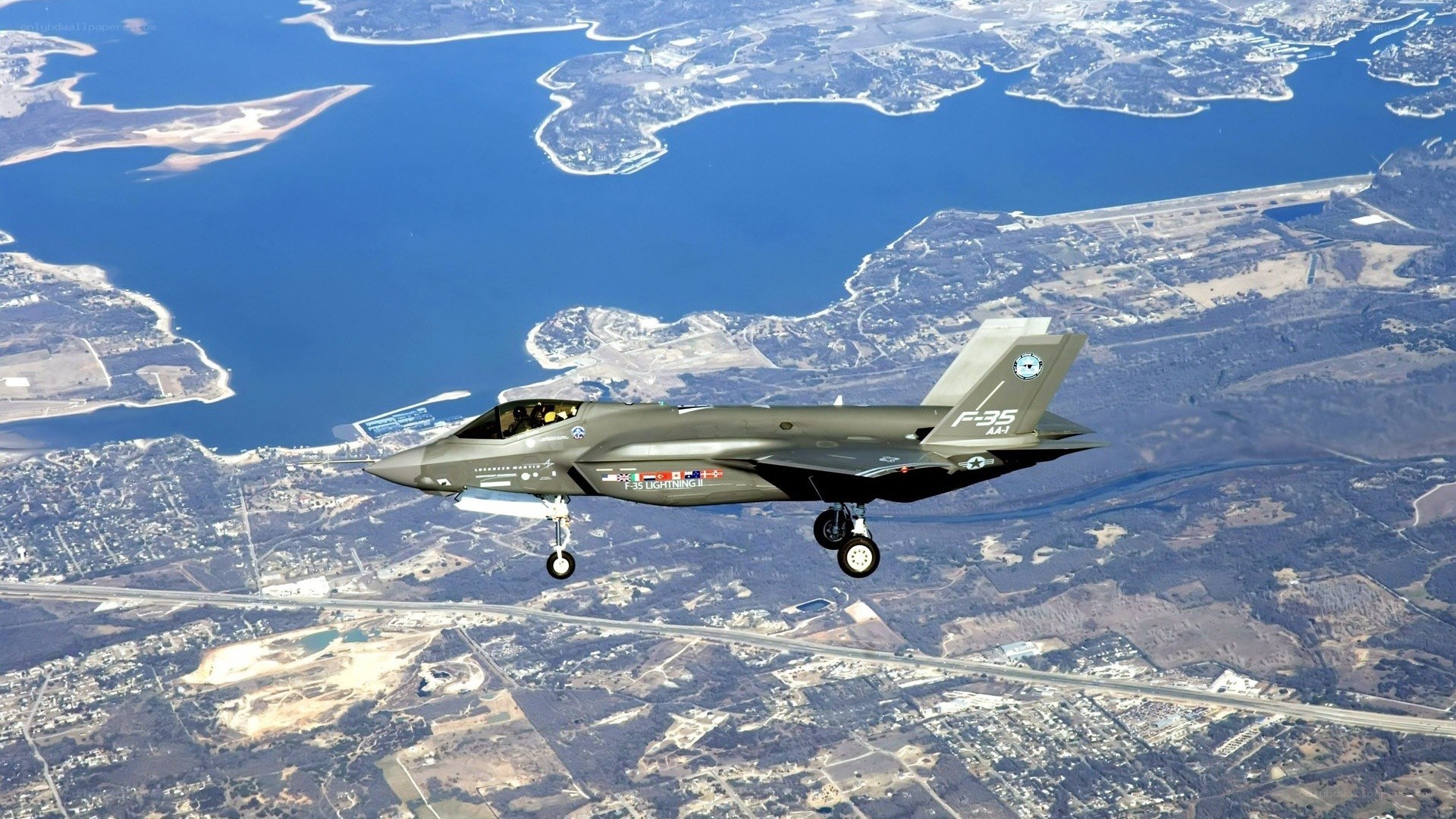 F-35 Lightning II in flight