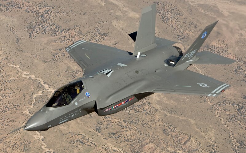F-35 Lightning II in flight