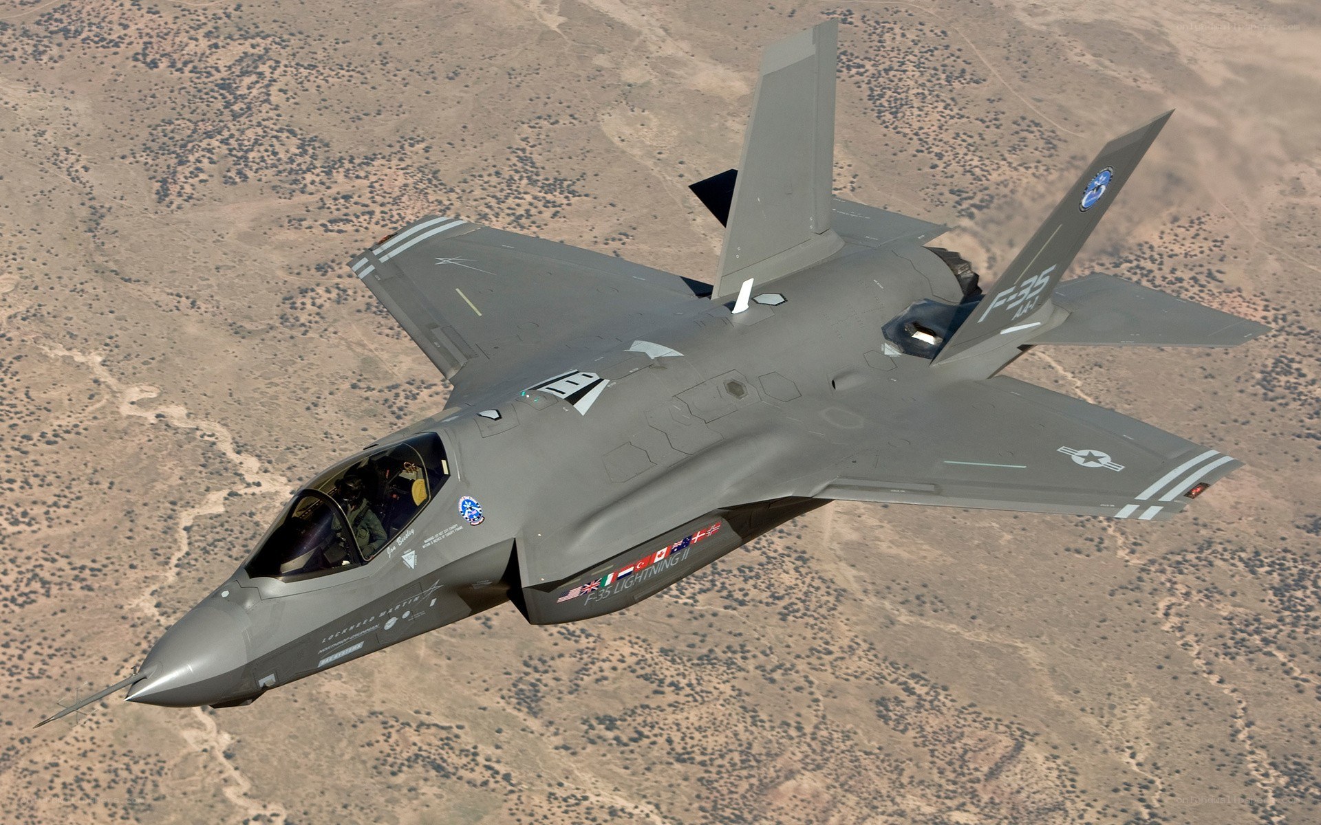 F-35 Lightning II in flight