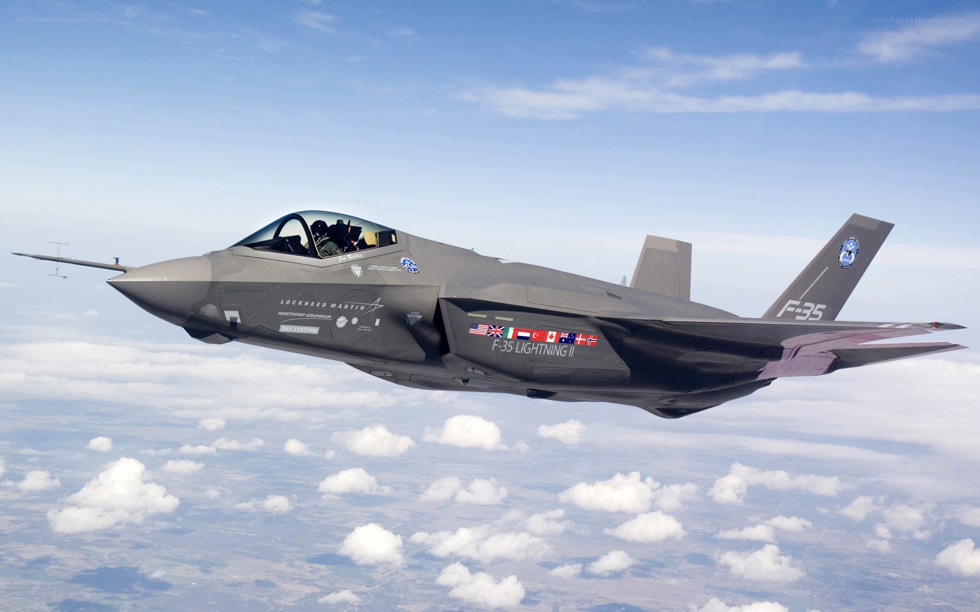 F-35 Lightning II in flight
