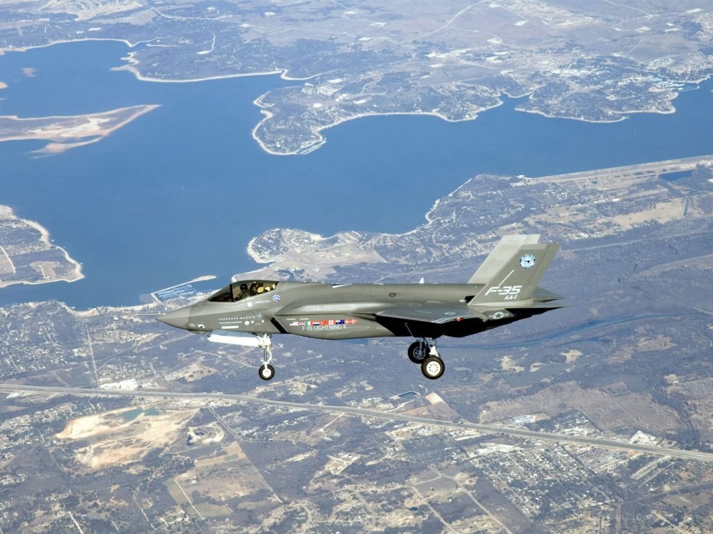 F-35 Lightning II in flight