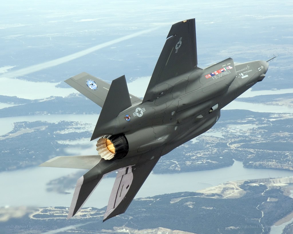 F-35 Lightning II in flight