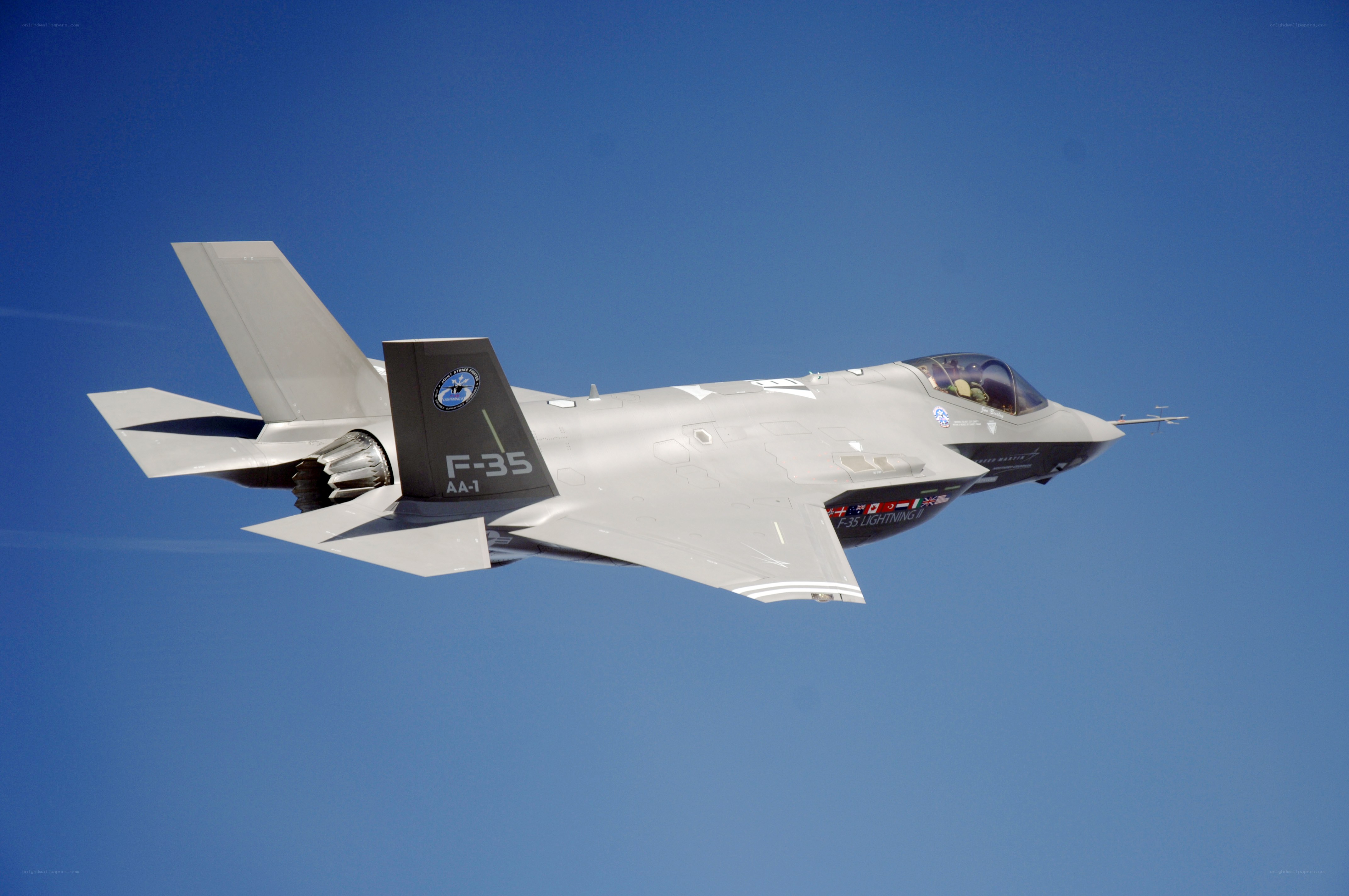 F-35 Lightning II in flight
