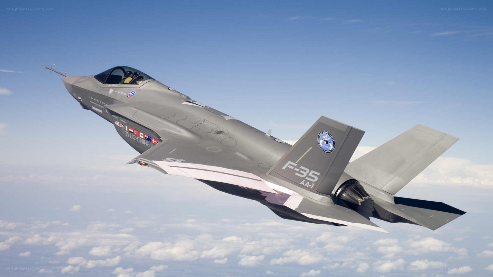 F-35 Lightning II in flight