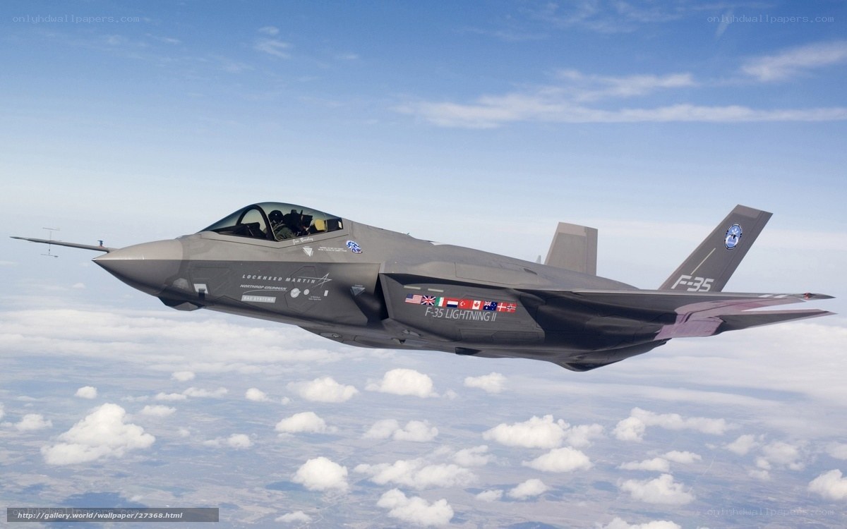 F-35 Lightning II in flight
